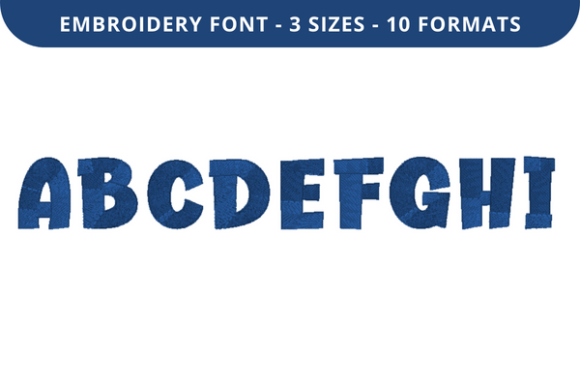 Cake Layer Font a to I